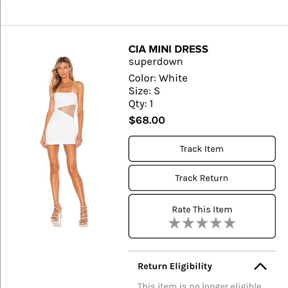 SUPERDOWN CIA MINI DRESS REVOLVE - Picture 4 of 5